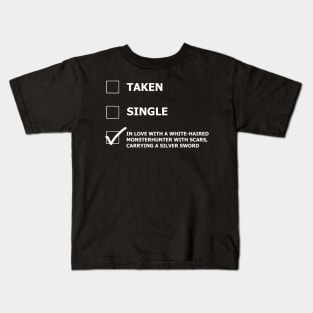 In love with a witcher Kids T-Shirt